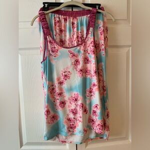 Women’s Pajama Set, Tank With Capri Pants, Small, Like New